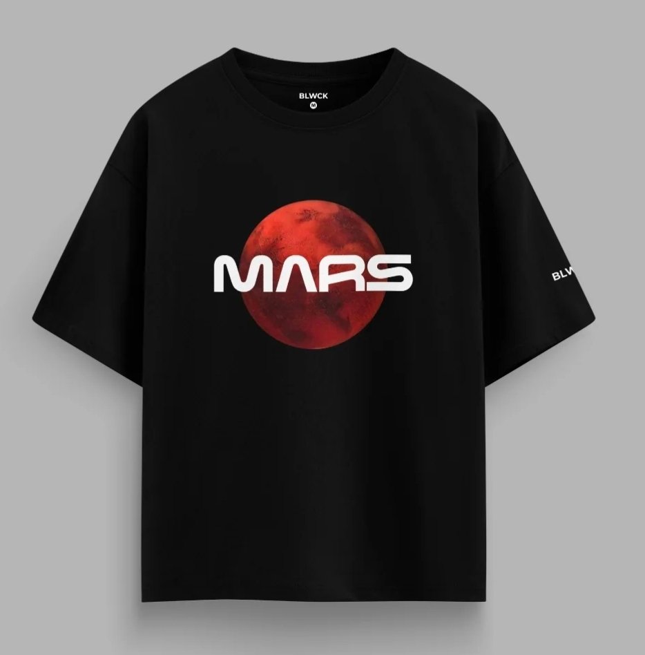 Elementor #193 Mars – Black T- SHIRT