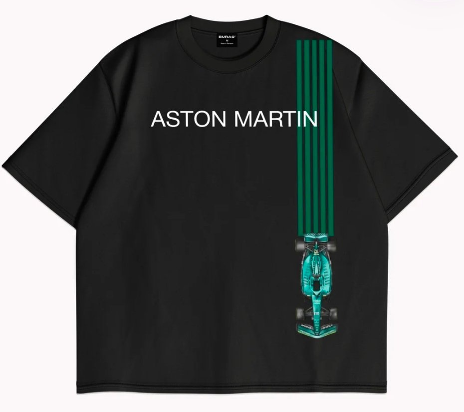 Elementor #193 Aston Martin – Black T- SHIRT